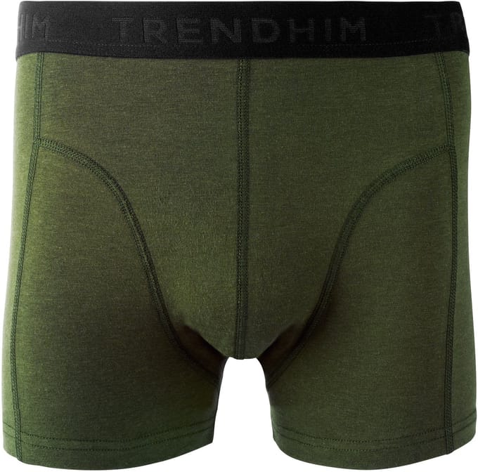 TrueFeel | 3-pack olijfgroene comfortabele bamboe boxershorts