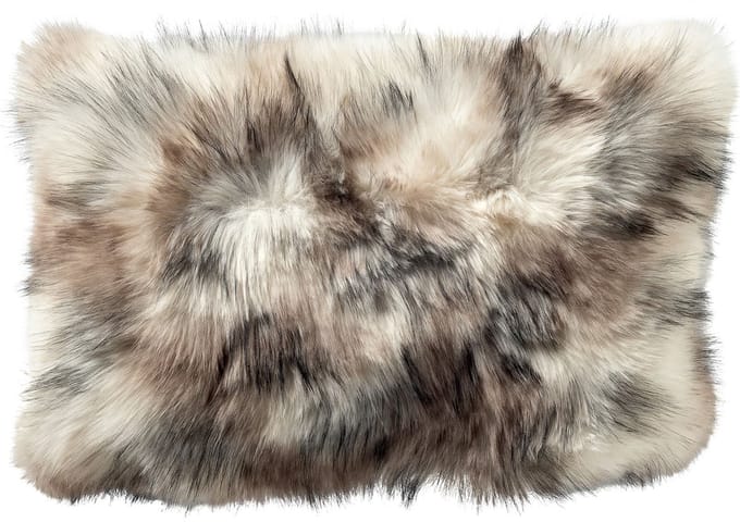 GISELE | sierkussen 30x50 cm | Natural | bruin | Hoii | met duurzame kussenvulling