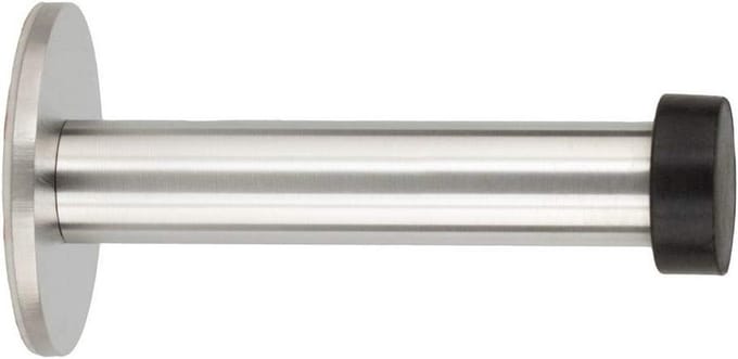 Deurstopper - Muurstopper Deur - Bescherming tegen Deurslagen - Zelfklevend - 89 mm - Zwart
