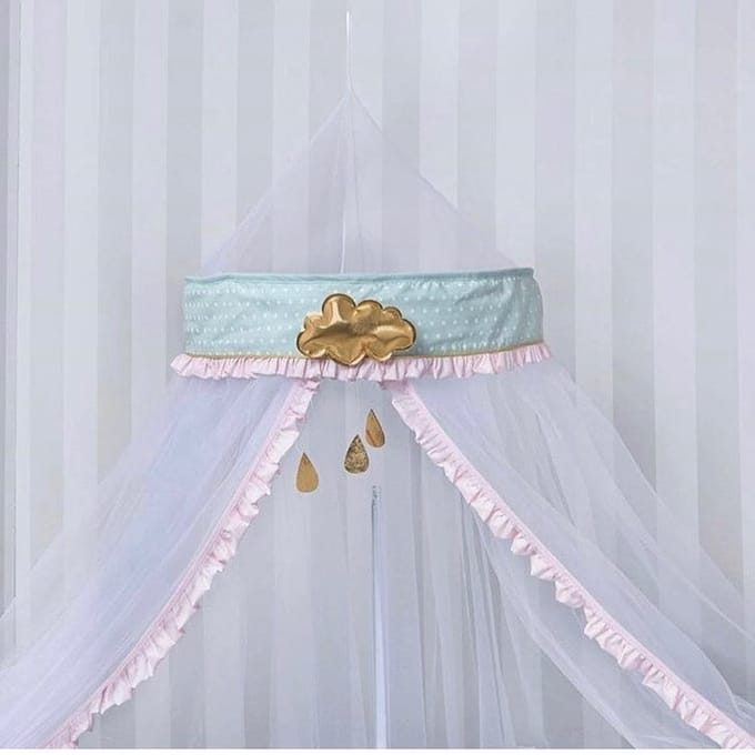 Baby Hemeltje - Klamboe - Wolk - Druppels