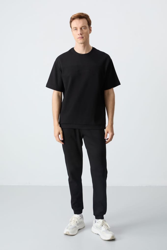 Heren Oversized T-shirt en Broekset