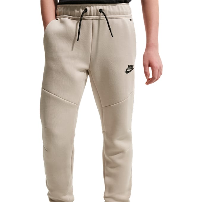Nike Tech Fleece Broeken Kinder - Beige - Maat 158 - 170 CM