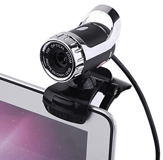 HD Webcam 12 Megapixels USB 2.0 met Geïntegreerde Microfoon voor Videobellen