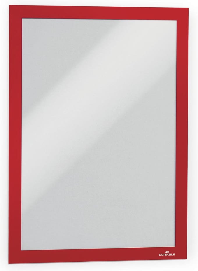 Durable Duraframe A4 rood, in ophangbare etui