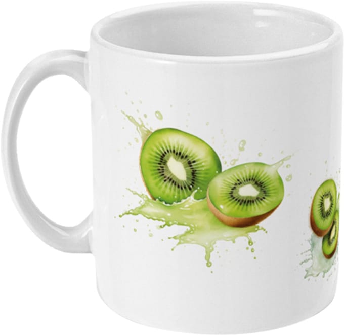 Geurfruit - Mok - Design - Kiwi - Vaatwasser - Magnetron