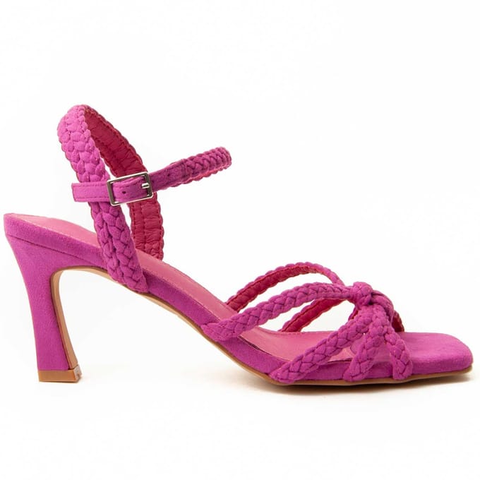 Sandalia Con Tacon Para Mujer.  Montevita  Sanndal22  91726 36 roze