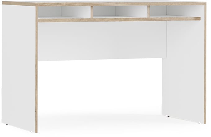 Vicco Tetrix Bureau – 112 x 55 cm met 3 compartimenten Wit