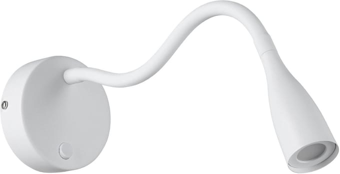 EGLO Olivandino Wandlamp - LED - 43 cm - Wit - Kantelbaar