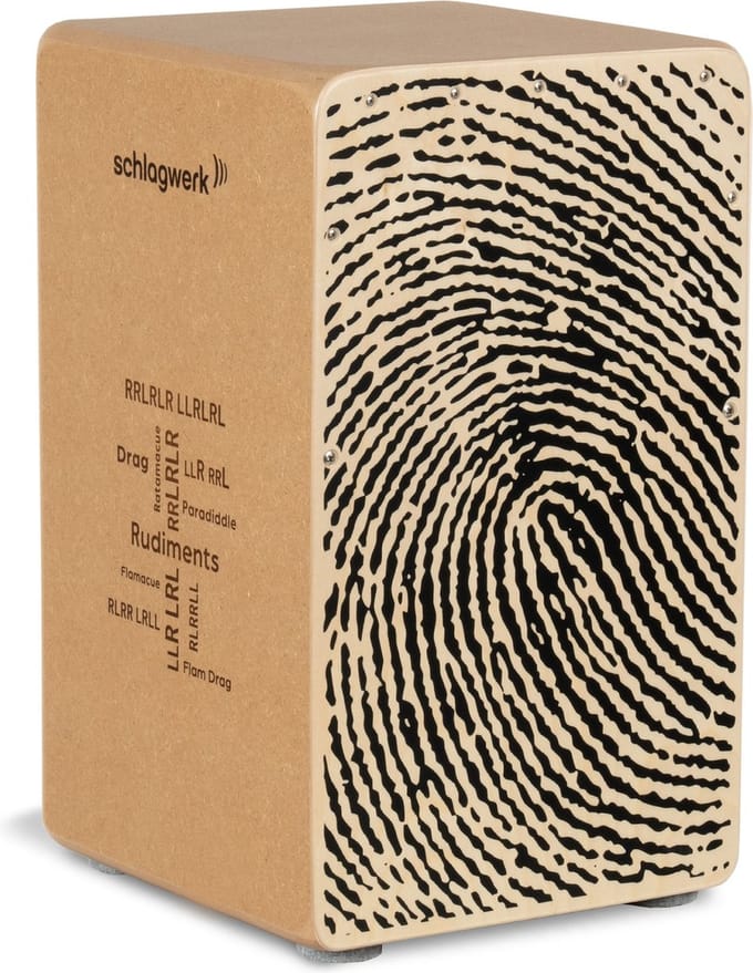 Schlagwerk CP82 Cajon Rudiments Fingerprint large - Cajon