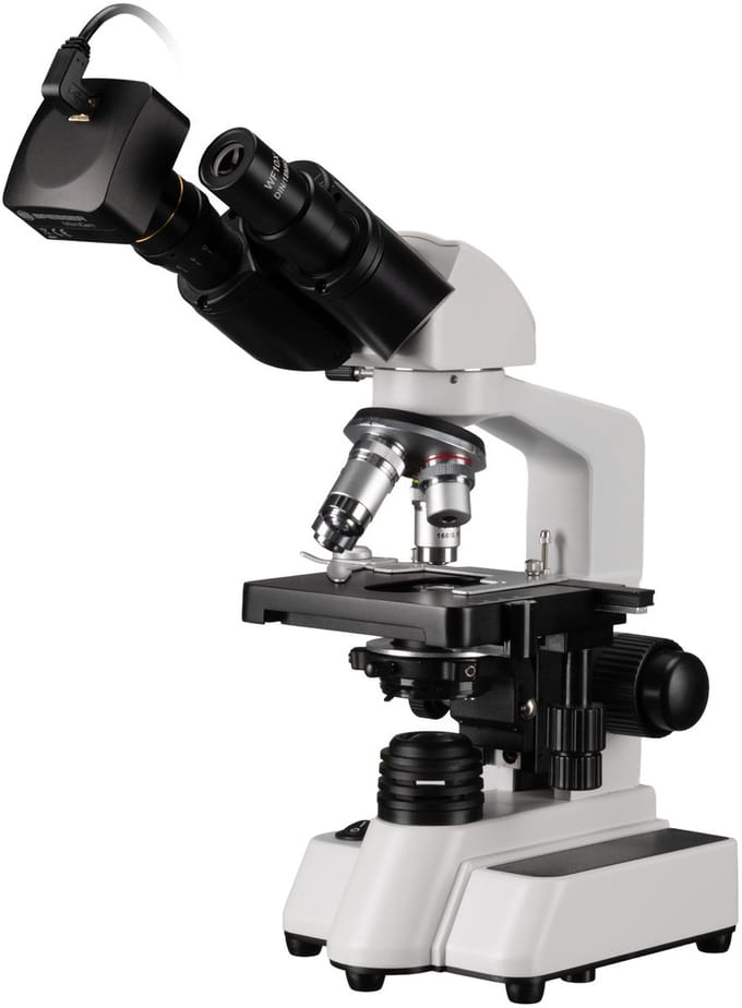 Bresser Microscoop - Researcher Bino - 40x-1000x - Incl. MikroCam SF Full HD