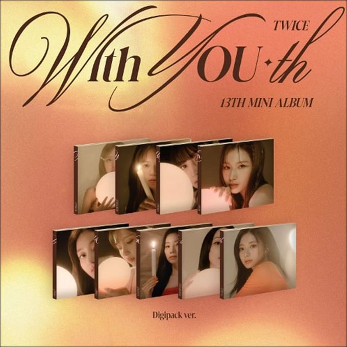 [GEEN POB/lid] TWEE KEER - Met YOU-th Digipack Ver. Random 2EA