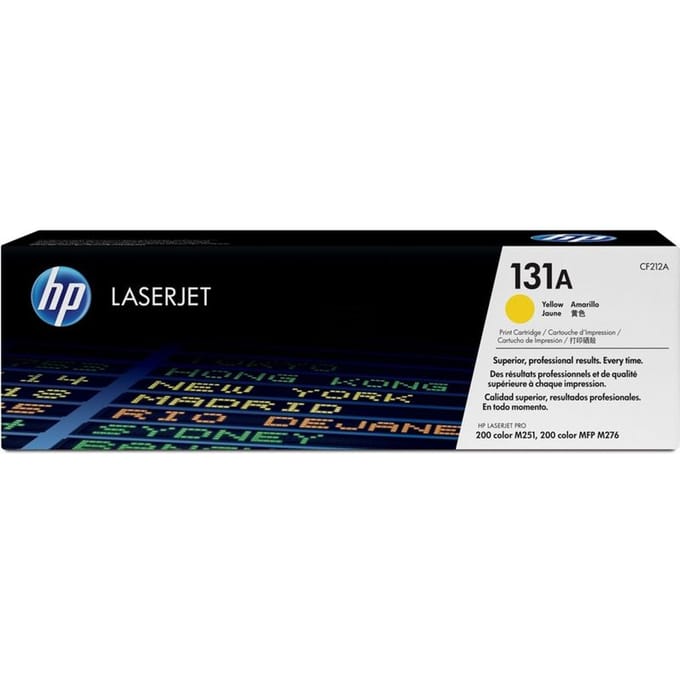 Tonercartridge hp cf212a 131a geel