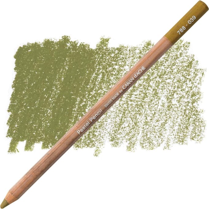 Caran D'ache Pastel Potlood - Olive Brown (039)