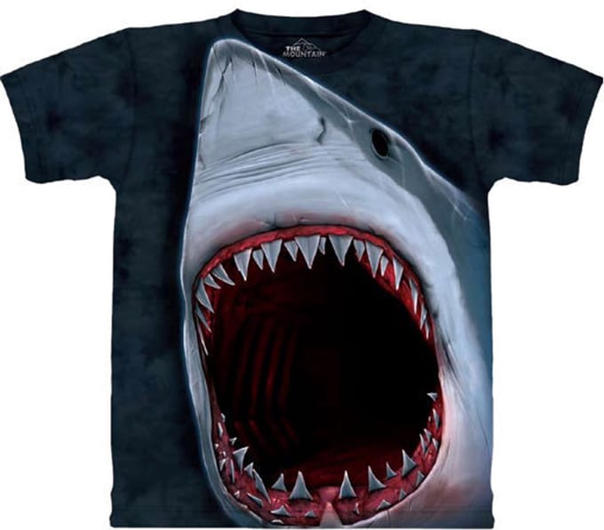 T-shirt Shark Bite S