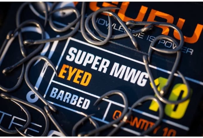 Guru Super MWG Eyed - Barbed (10 pcs) - Maat : Haak 8