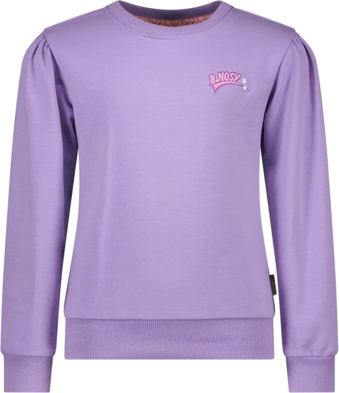 B.Nosy - B.Nosy Saly sweater - Light Purple - Maat 104