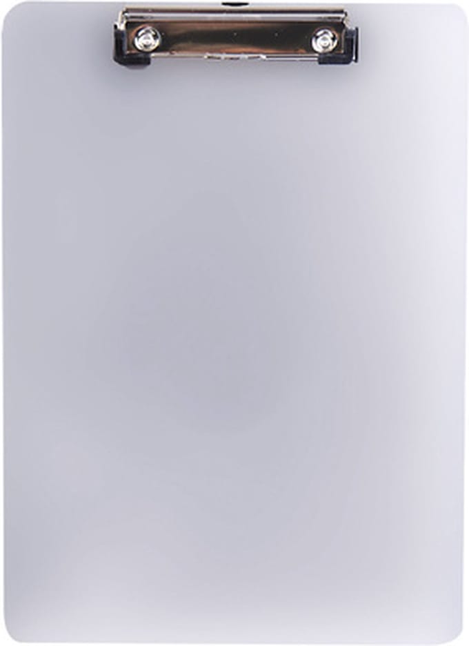 Alco klembord - A4 - 21x29.7cm - zilver - aluminium - AL-5517