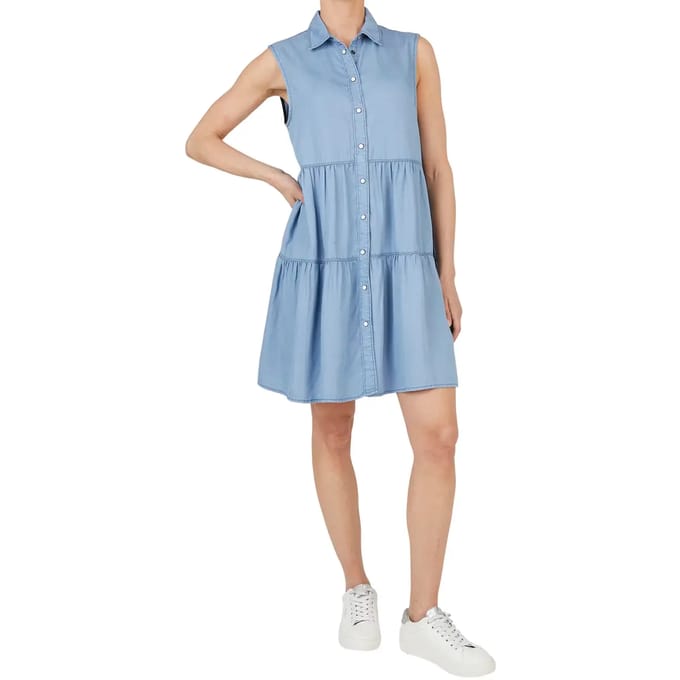 Dames t-shirt jurk Pepe Jeans Arya