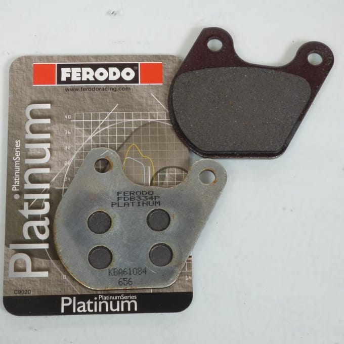 Plaquette de frein Ferodo pour Moto Harley Davidson 1340 FLHTC 1982 à 1983 DD / AV Neuf