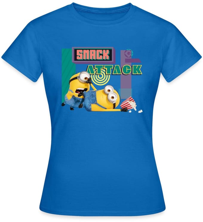 Minions Snack Attack T-Shirt Dames