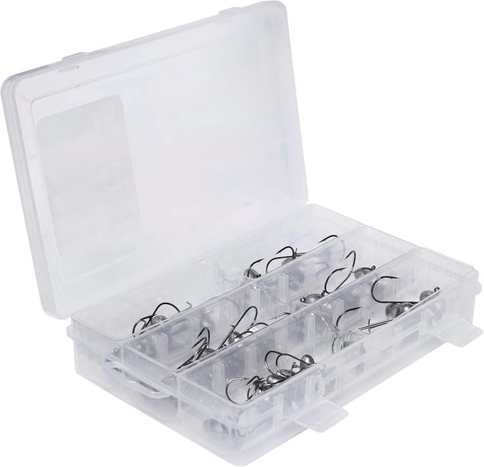 Assortiment Jigkoppen voor Kunstaas - Diverse Gewichten