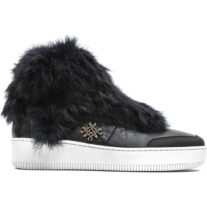 Mr&Mrs Italy Blauwe Katoenen Dames Sneakers