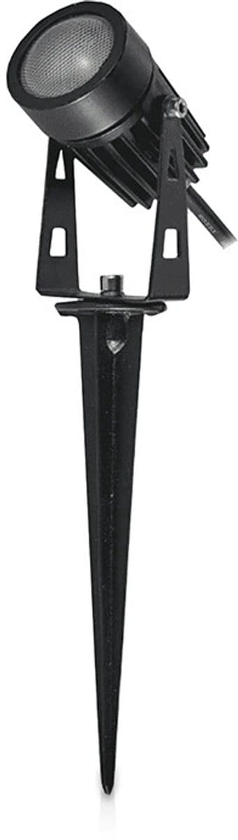Tuinspot met grondpen zwart | 5 W | 5000K