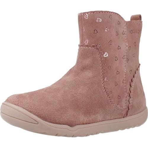 GEOX MACCHIA DREUMES Sneakers - DONKERROZE - Maat 18