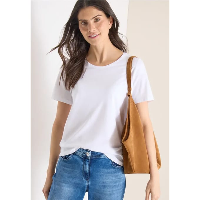 Basic Shirt met ronde hals in een 2-pack