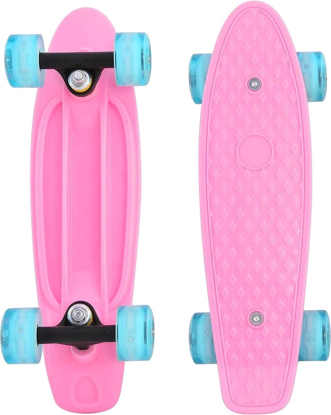 Compleet Mini Cruiser Skateboard 17 inch - Compact en Snel voor Kinderen en Beginners