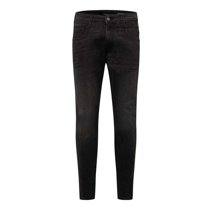 Replay Anbass Slim-fit herenjeans (Grijs)