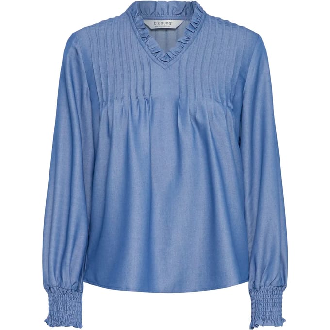 b.young - BYXKAORU VNECK BLOUSE - Dames - Blouses