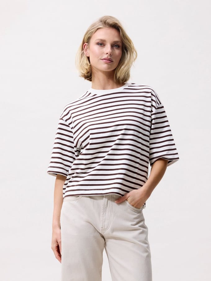 Catwalk Junkie Loose fit striped tshirt