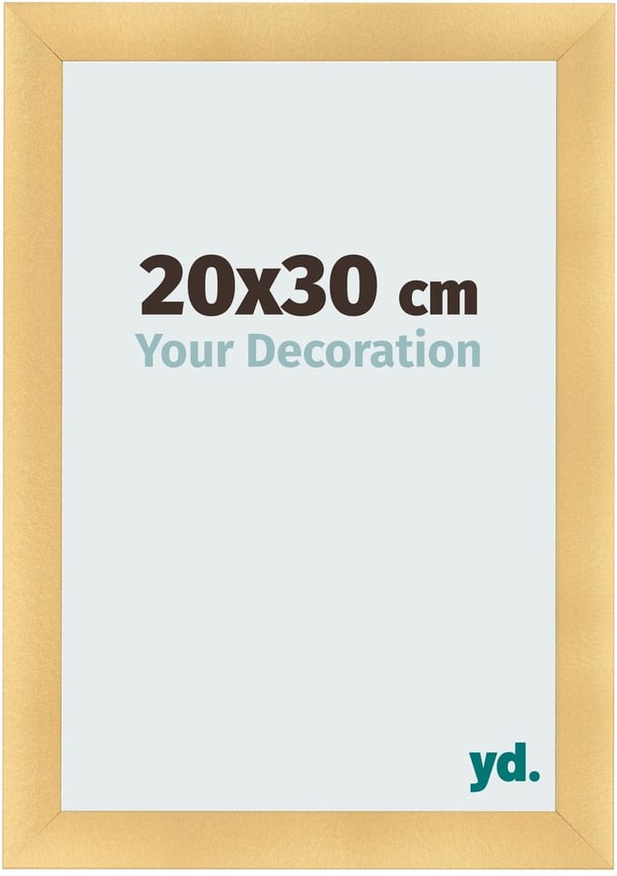 Your Decoration - Fotolijst 20x30 cm - MDF - Goud Mat - Pisa