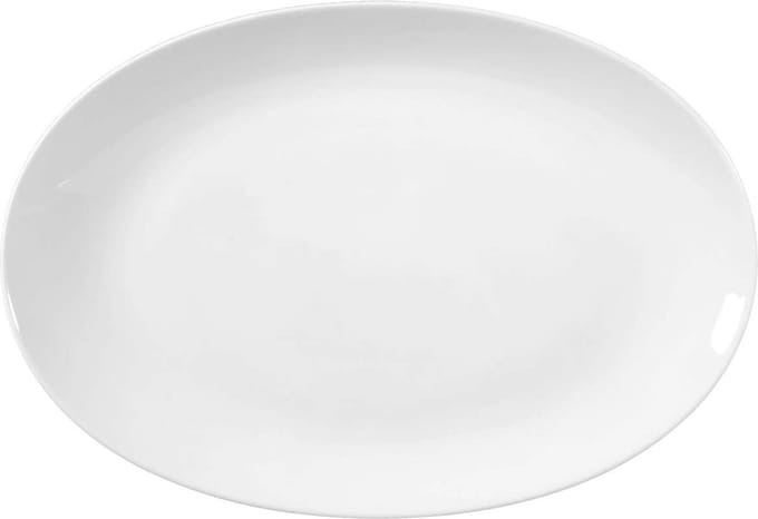 Seltmann Weiden Lido Wit Ovale serveerschaal 38,5x26 cm