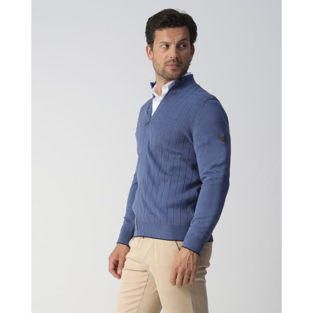 Campbell Vest Heren Donkerblauw