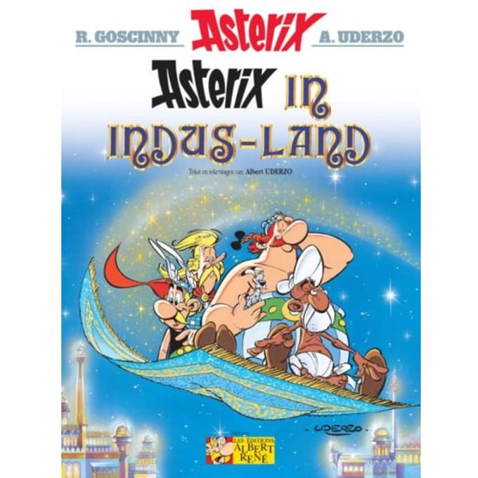 Asterix 28. Asterix In Indusland - rene goscinny