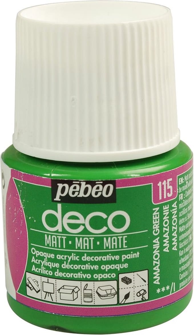 Verf Amazone - acryl mat - 45 ml - Pébéo
