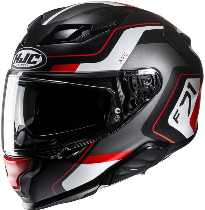 HJC F71 Arcan Zwart Rood Integraalhelm - Helm