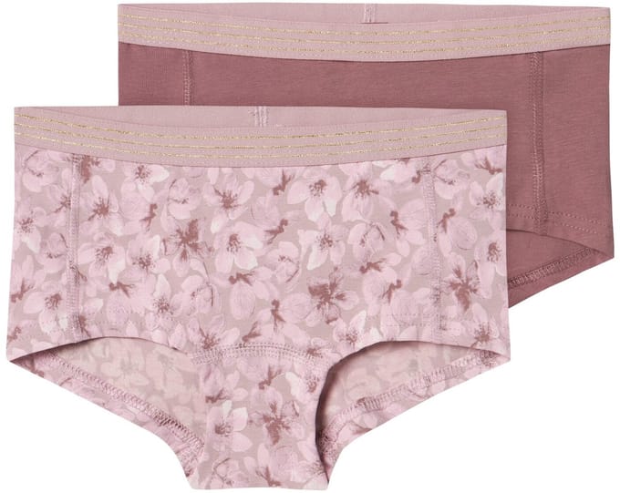 Name it meisjes hipster 2-pak - Mauve Shadows - 140