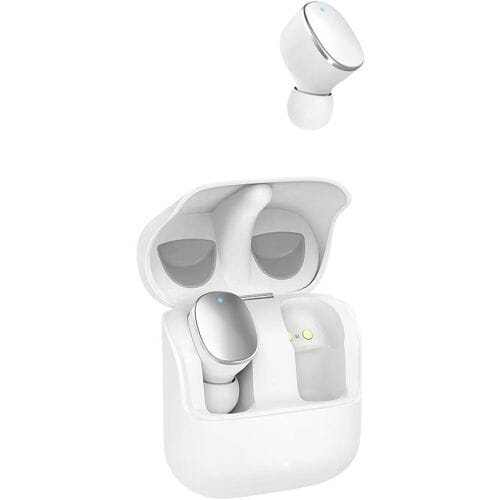 Hama In Ear headset Bluetooth Stereo Wit Indicator voor batterijstatus, Headset, Oplaadbox, Volumeregeling, Touchbesturing Computer
