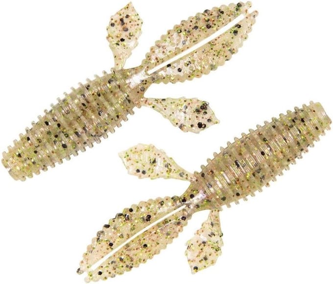 Jighead kunstaas - Softbait - Vissen - Snag resistent ontwerp - 2.75 Inch - Vette garnalen