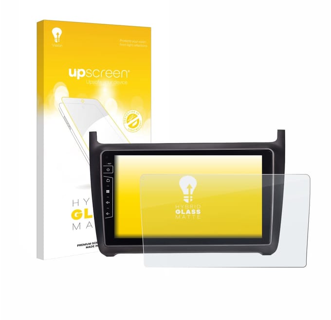 upscreen - Screenprotector voor Dynavin D9-69H Premium Flex 9" - Folie Beschermfolie Beschermglas matte