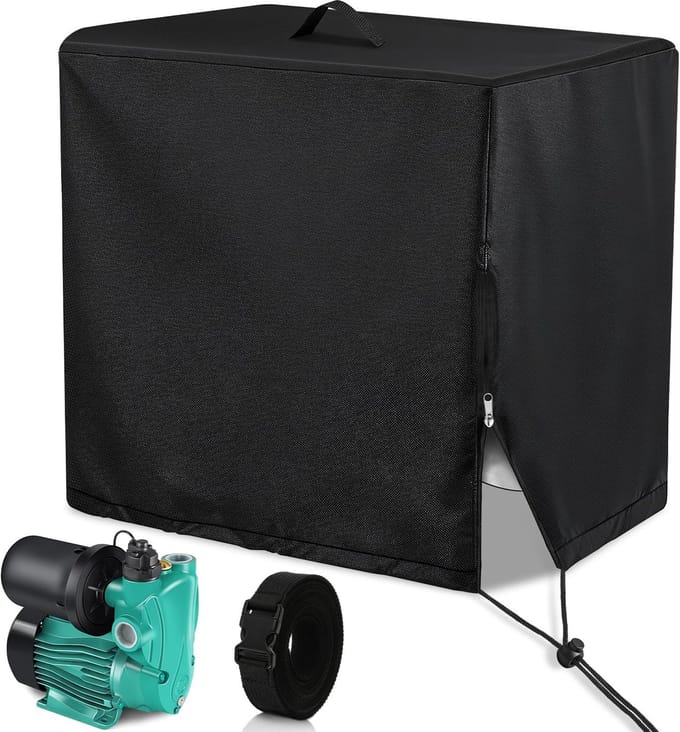 Dailygoods - Waterdichte Afdekzeil voor Intex Zwembadpomp - 420D Oxford