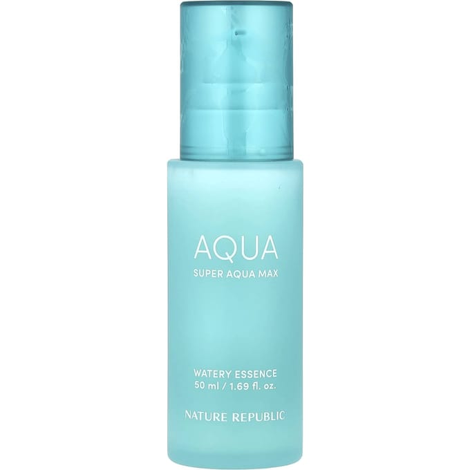 Nature Republic Essence aqueuse Super Aqua Max 50 ml 1pc + Sample Gifts blue