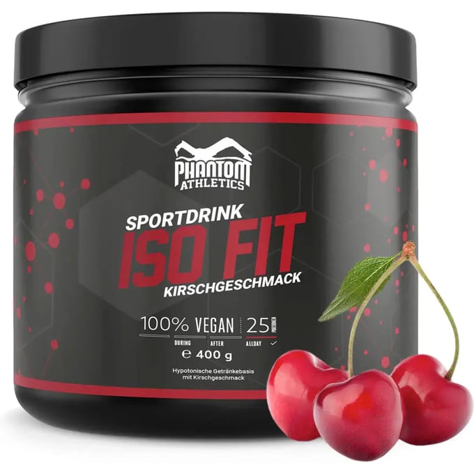 Isotone drank Phantom Athletics Kirsche