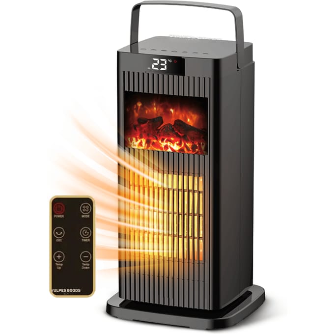 Elektrische Kachel Elite  -  Zwart - Elektrische kachel