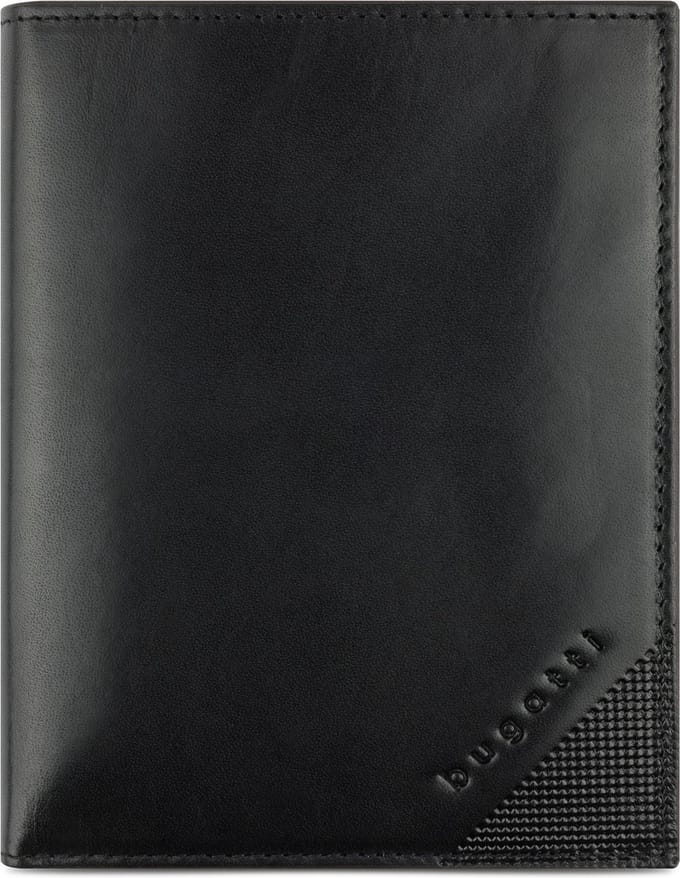 Bugatti Nobile Portemonnee Leer 10.5 cm - Jongens - Staand formaat - schwarz