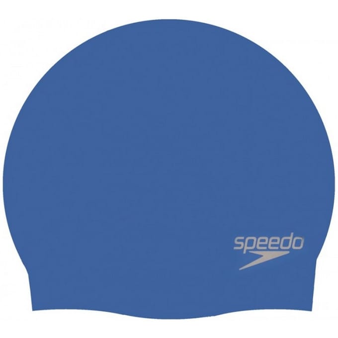 Speedo Unisex Volwassen Siliconen Zwemkapje (Blauw)