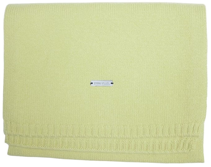 Stone Valley dames sjaal van Wol - Avocado